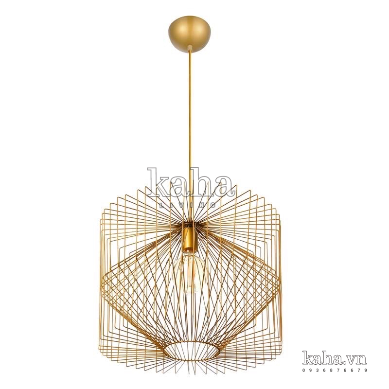 Đèn treo khung sắt KH-DTR068