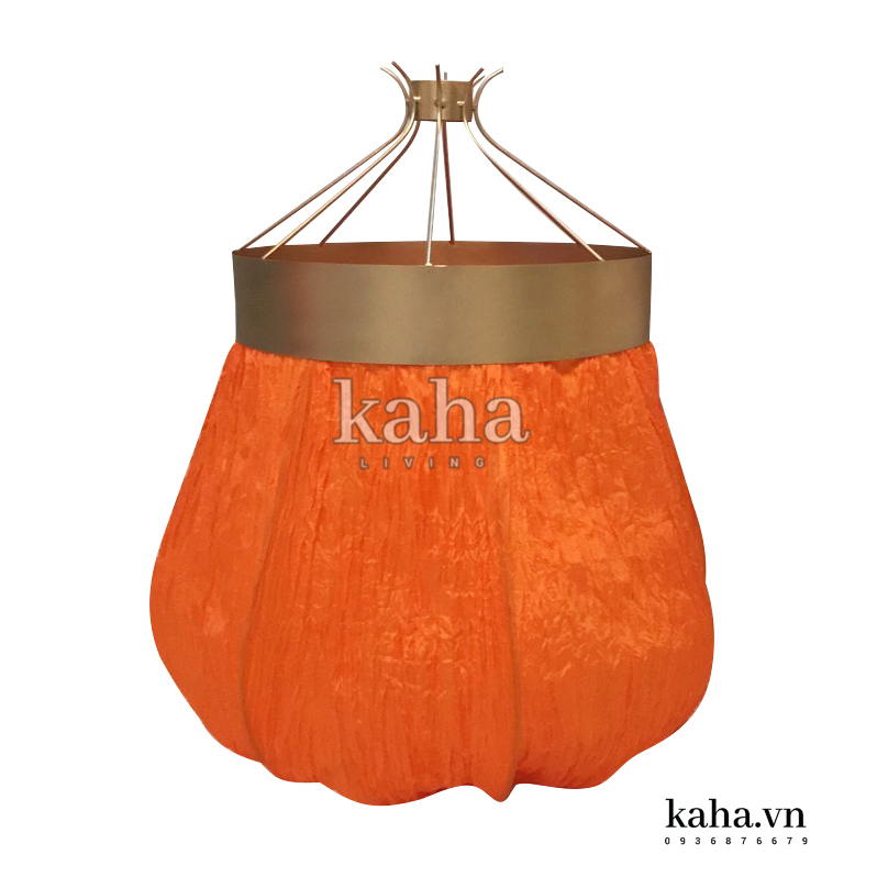 Đèn vải nhăn hình giọt nước KH-DTR011