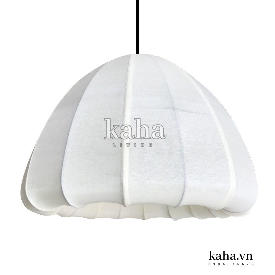 Đèn treo kiểu mận vải lụa KH-DTR009