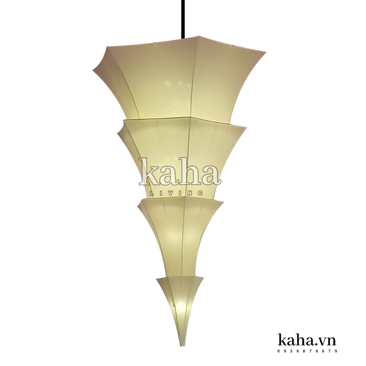 Đèn vải thông trần búp măng KH-DTR019