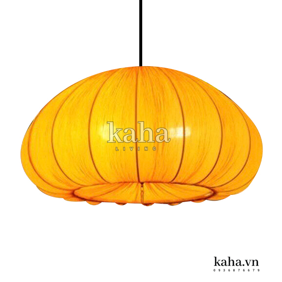 Đèn vải treo kiểu mận tròn KH-DTR010