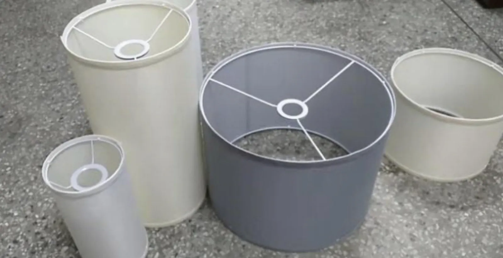 Chụp đèn vải nhiều size từ nhỏ đến lớn KaHa Living