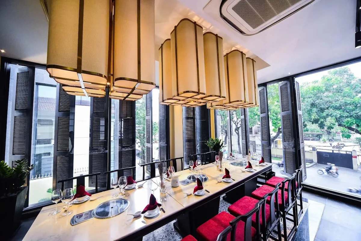 Đèn Vải Thả Trần Nhà Hàng, Quán Cafe — Trang Trí Đẳng Cấp