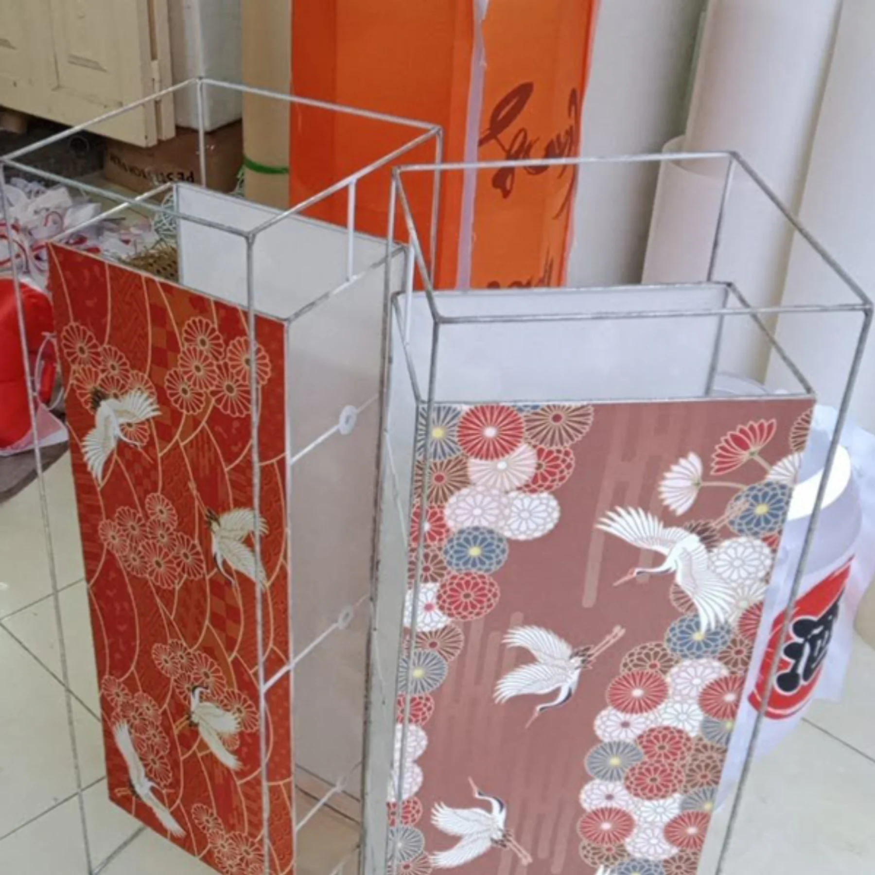 Đèn vải combo đĩa 5 cái KH-DTR014