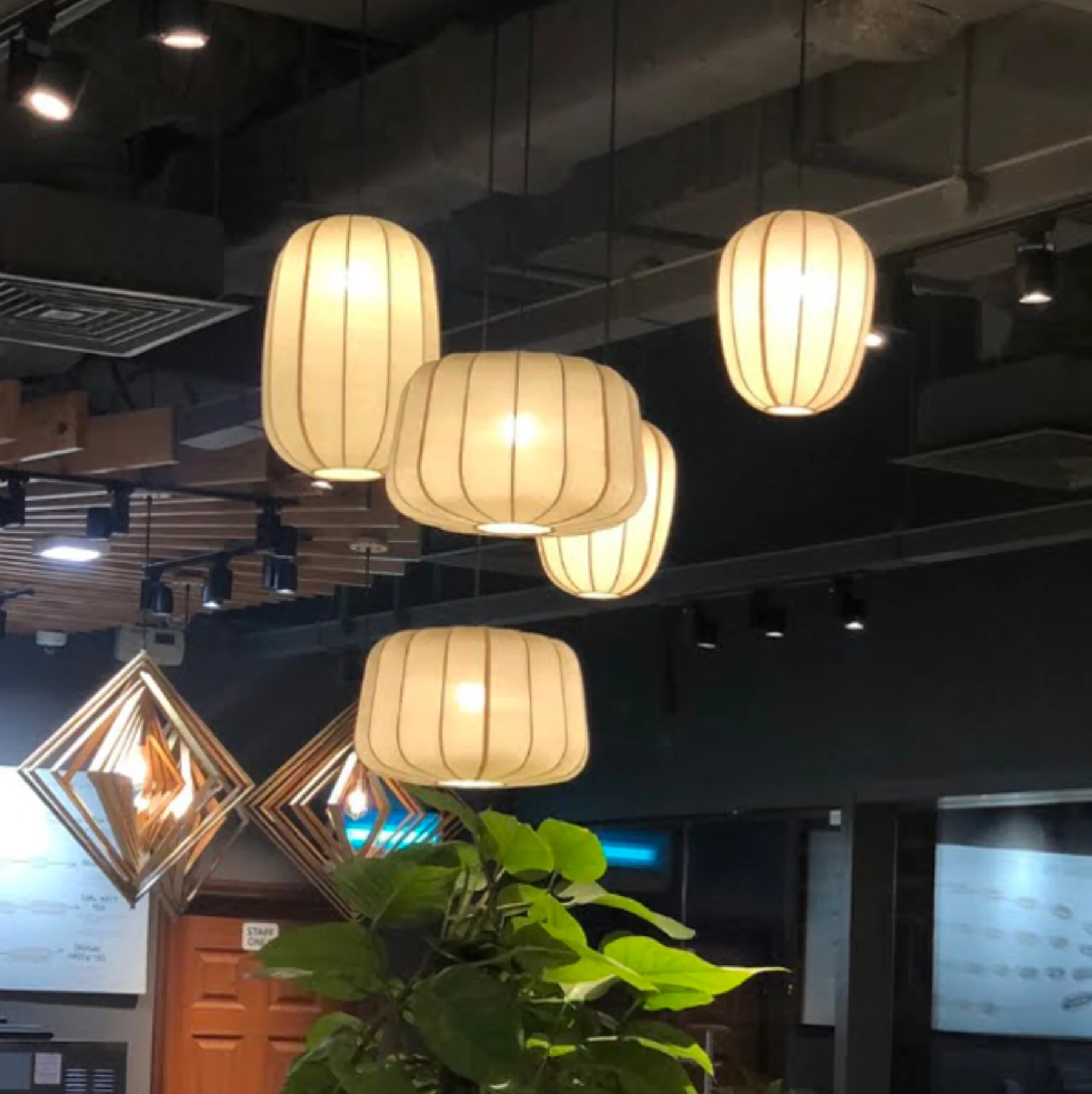Đèn vải trang trí KH-DTR027