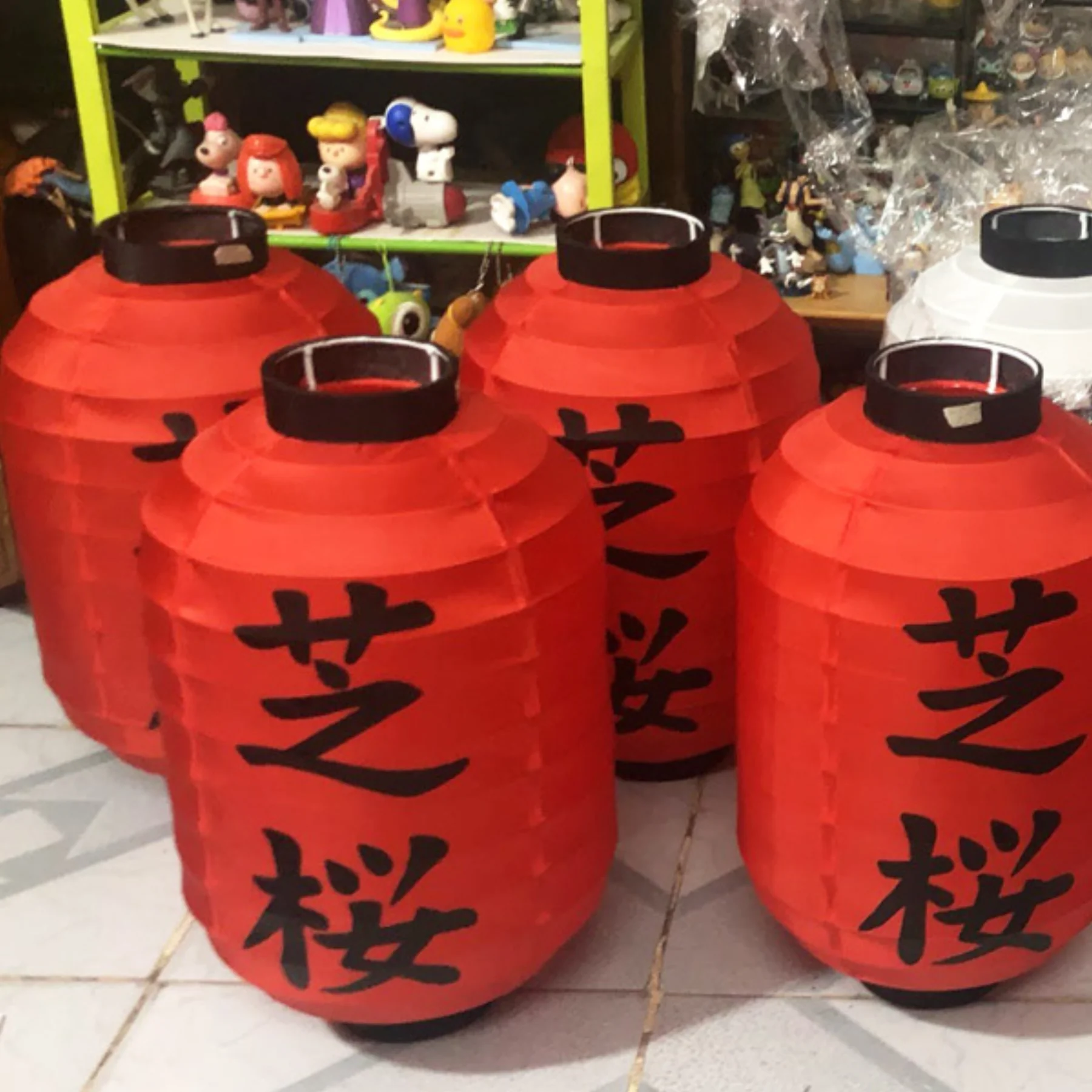 Đèn lồng Nhật Bản trụ D400 KH-DL007