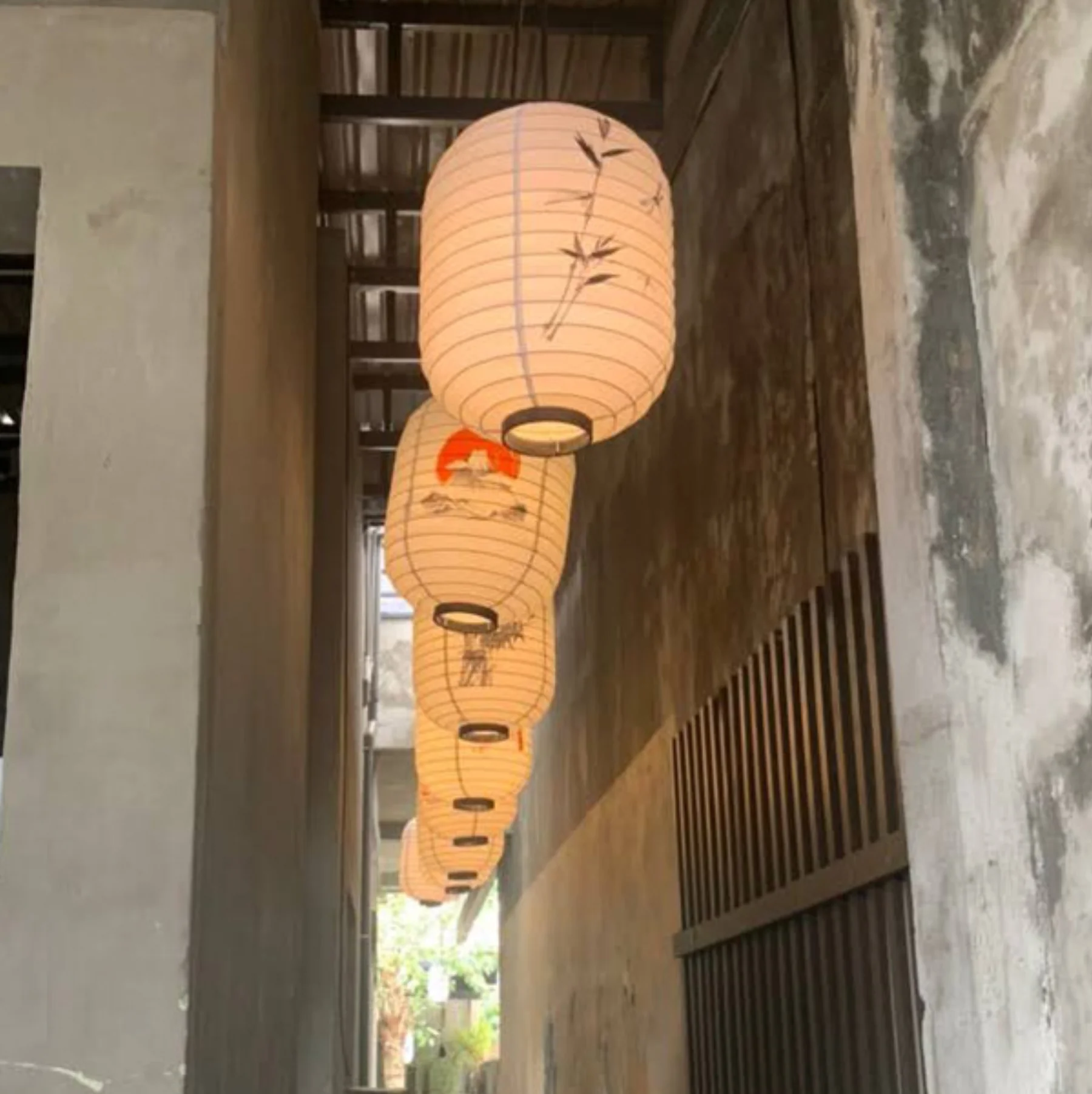 Đèn chùm khung sắt KH-DTR042