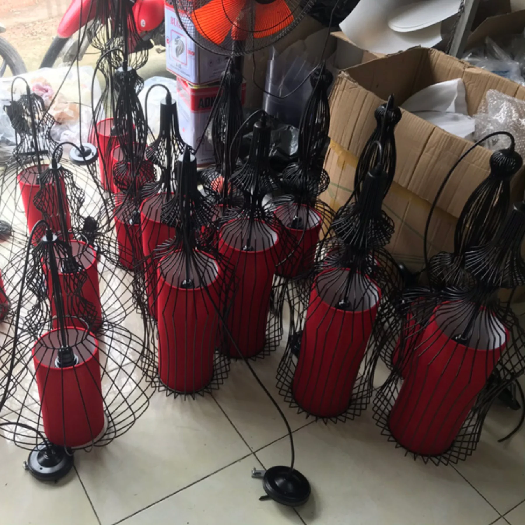 Đèn lục giác kiểu Hàn KH-DL001