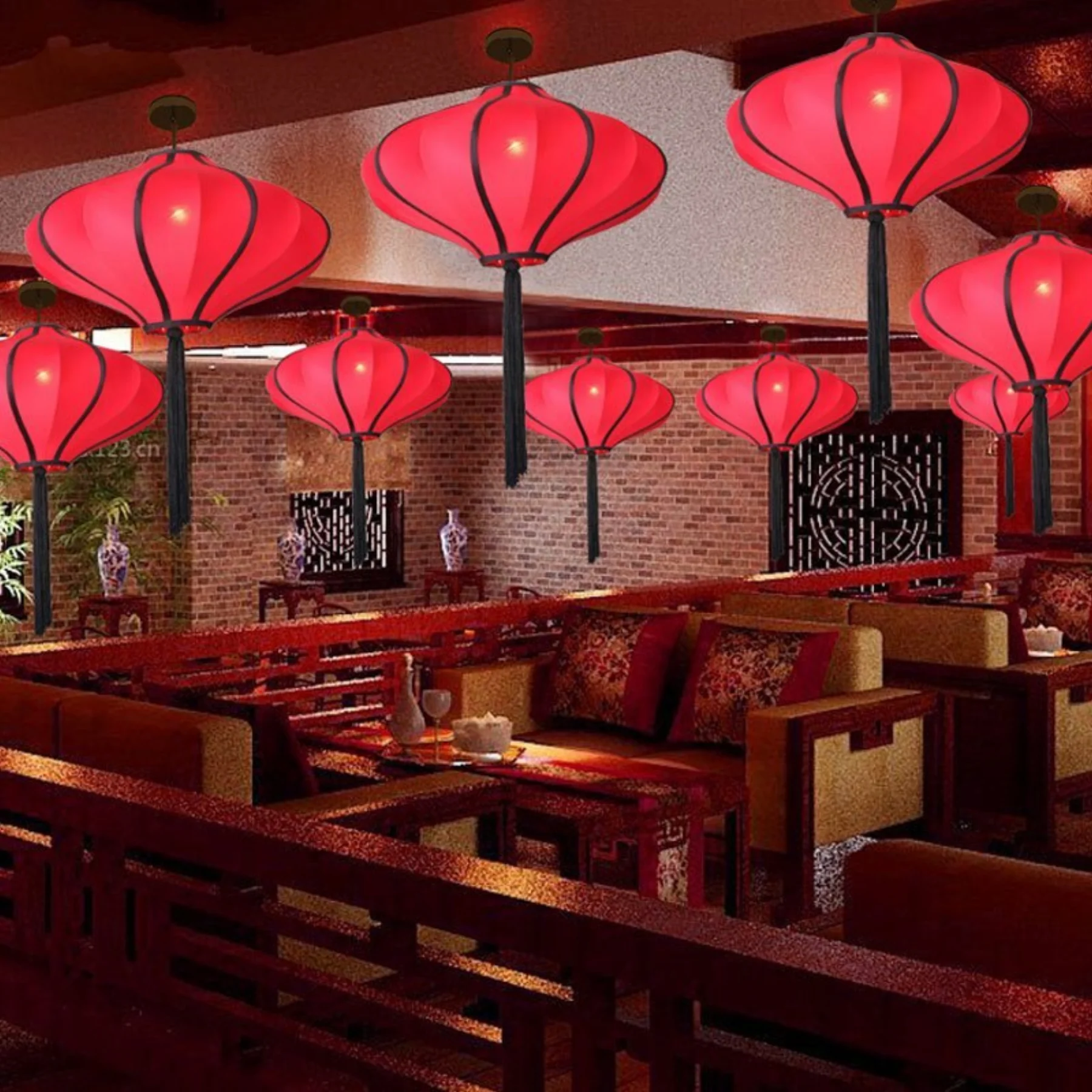 Đèn vải đĩa bay KH-DTR044